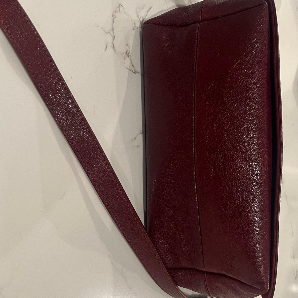 Jerome Dreyfuss Medium Pepito bag Bordeaux handbag crossbody - Picture 12 of 12